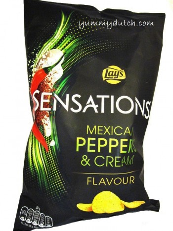 Lays Sensations Mexican Peppers And Cream
