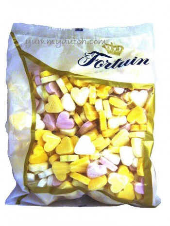 Fortuin Fruit Hearts Sugar Candy