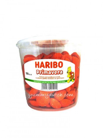 Haribo Primavera Strawberry Foam Candy