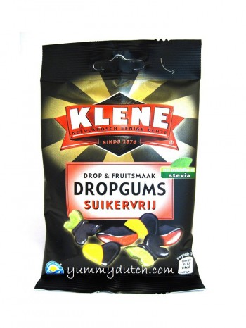 Klene Dropgums Fruity Licorice Sugerfree