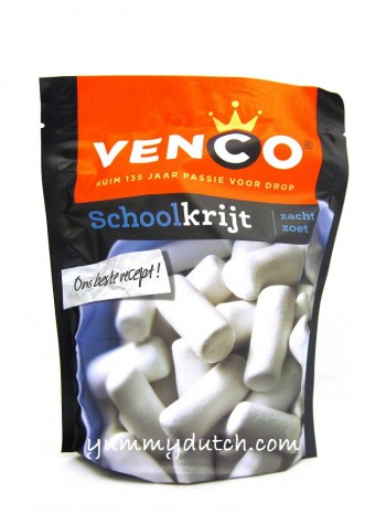 Venco School Chalk Licorice Soft Sweet
