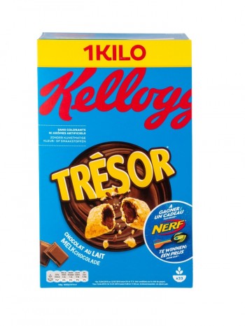 Kelloggs Tresor Milk Chocolate 1KG