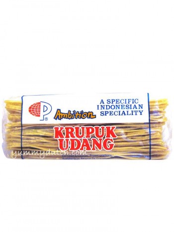 Ambition Unfried Prawn Crackers Long - Krupuk Udang