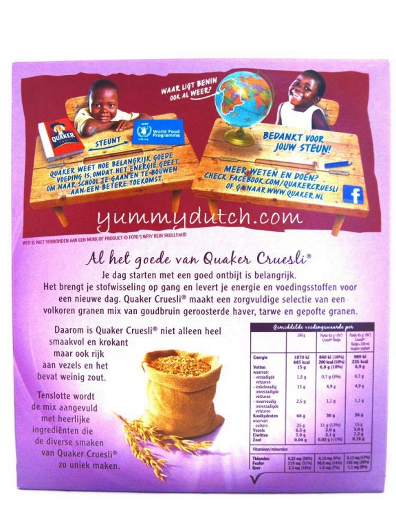 Quaker Cruesli luchtig Naturel 375 gram