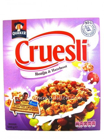 Quaker Cruesli Raisins And Hazelnut
