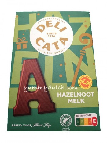 Albert Heijn Milk Chocolate Letter Hazelnut