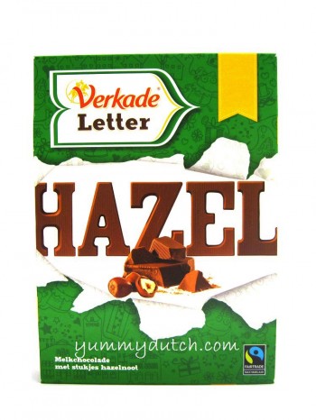 Verkade Chocolate Letter Hazelnut