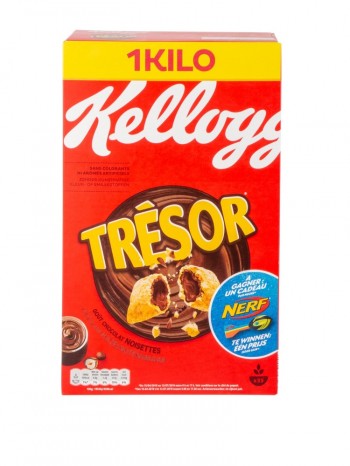 Kelloggs Tresor Chocolate Hazelnuts 1KG