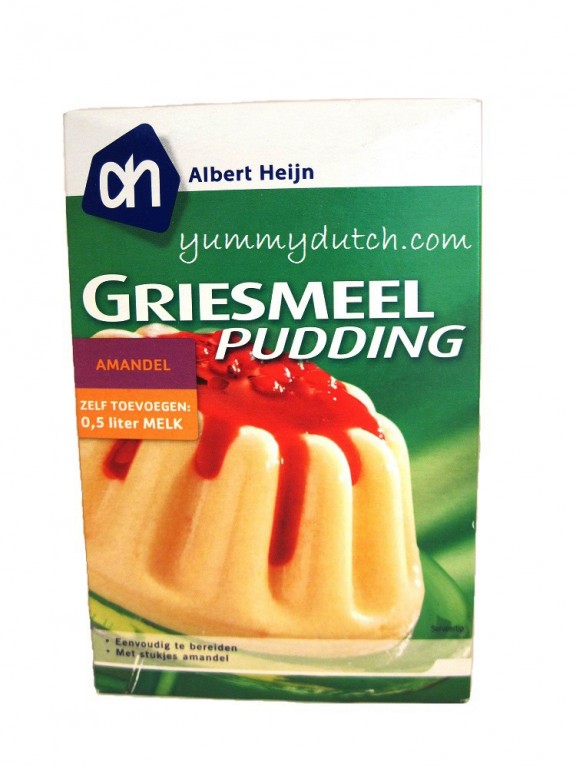 Dutch Semolina Pudding With Almond Albert Heijn Yummy Dutch