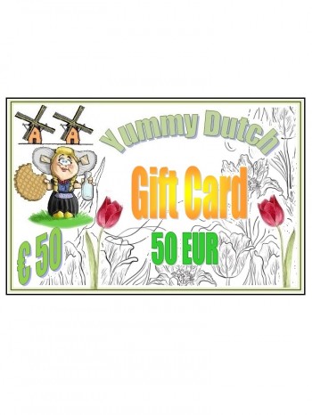 YD Yummy Dutch Gift Card 50EUR