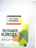 Fair Trade Rietsuiker Klontjes