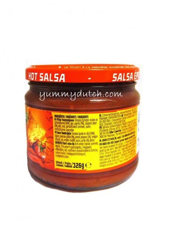 Hot Salsa Dip Sauce Doritos Yummy Dutch