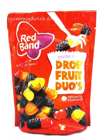 Red Band Winegums Licorice Fruit Duos