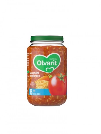 Nutricia Olvarit Spaghetti Bolognese 8+ Mnths