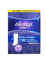 Always Dailies Extra Protect Large Inlegkruisjes 52