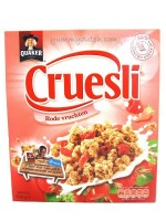 Quaker Cruesli Appel Rozijn 450 gram 3 Grote Pakken Ontbijtgranen