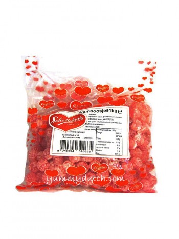 Schuttelaar Old-Dutch Raspberries Hard And Sweet Candy