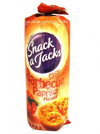 Snack A Jacks Puffed Rice Cakes Barbecue Paprika