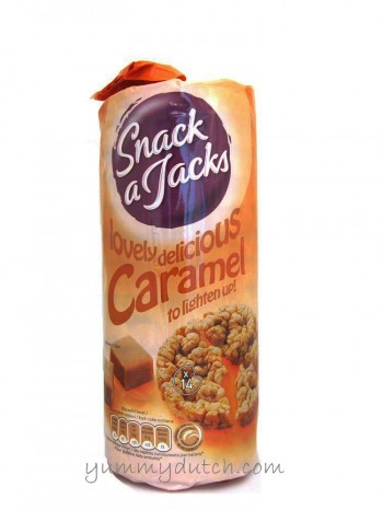 Snack A Jacks Puffed Rice Cakes Caramel