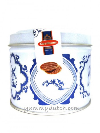 Daelmans Syrup Waffles In Can Delft Blue