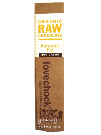 Lovechock Organic Chocolate Bar Almond-Fig