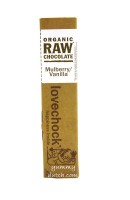 Lovechock Organic Chocolate Bar Mulberry-Vanilla