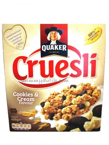 Quaker Cruesli Cookies & Cream