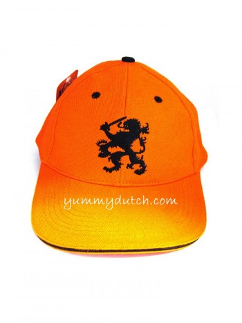 YD Orange Baseball Cap Lion