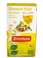 Zonnatura Organic Green Tea Ginger