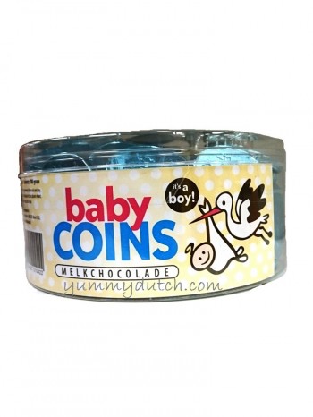 Crest Baby Shower Chocolate Coins Its A Boy