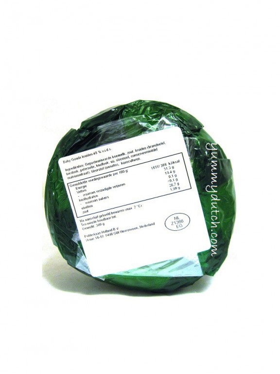 Baby Gouda Cheese With Herbs Polderkaas Yummy Dutch