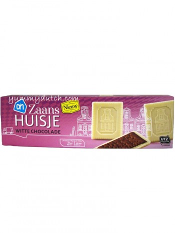 Albert Heijn Zaans House Biscuit Cookie White Chocolate