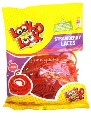 Look O Look Strawberry Laces Sweet And Soft