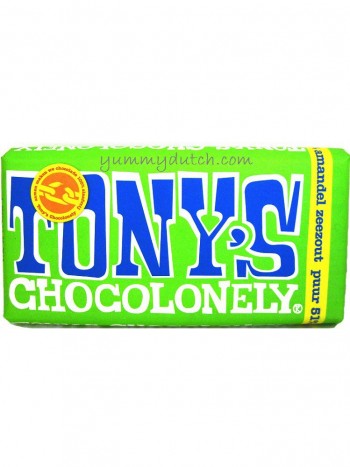 Tonys Chocolonely Dark Chocolate Almond Sea Salt