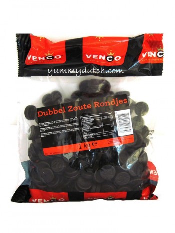 Venco Double Salty Licorice