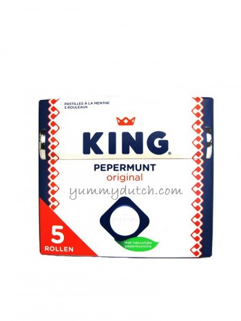 Cloetta KING Peppermints Original 5 Rolls