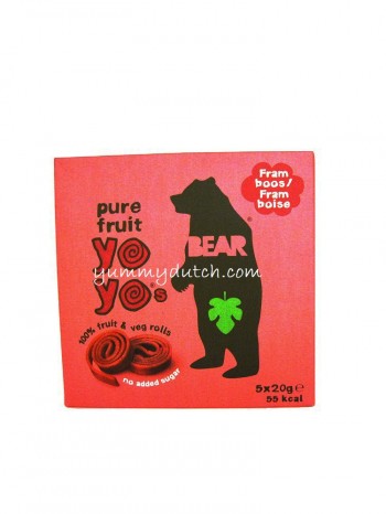 BEAR YoYo Fruit Rolls Raspberry