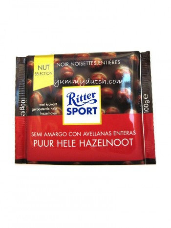 Ritter Sport Dark Chocolate Whole Hazelnut
