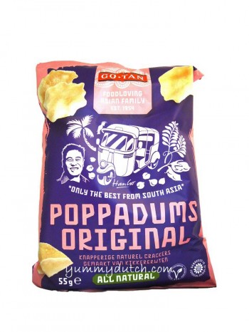 Go Tan Poppadums Original