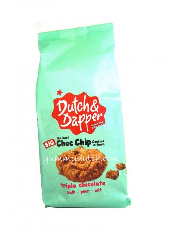 Dutchdapper Choc Chip Cookies Triple Chocolate