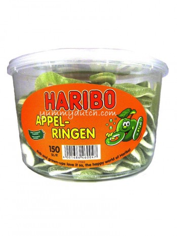 Haribo Apple Rings Fruit Gum Candy