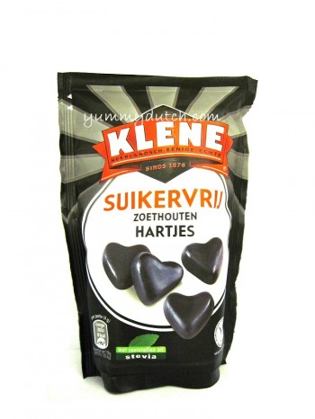 Klene Licorice Hearts Sugar Free