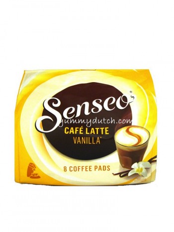 Douwe Egberts Senseo Cafe Latte Vanilla 8 Coffee Pods