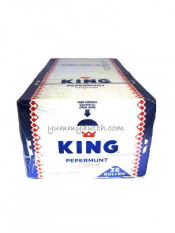 Cloetta KING Pepermints Original 36 Rolls