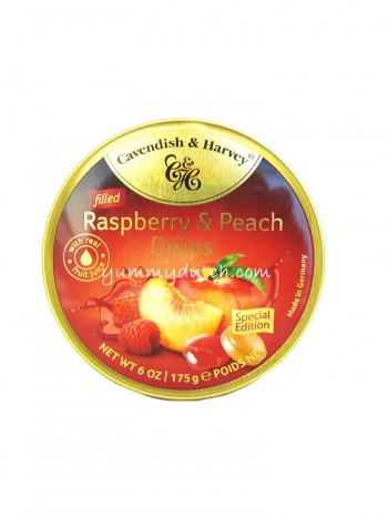Cavendish Harvey Raspberry & Peach Drops