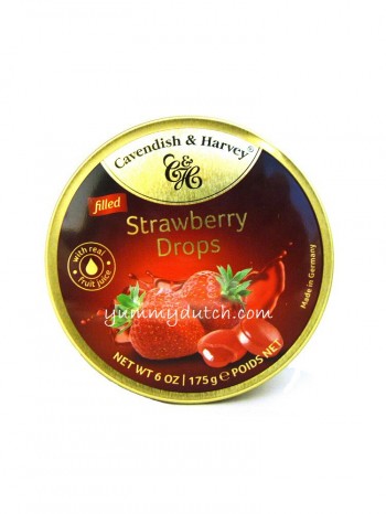 Cavendish Harvey Filled Strawberry Drops