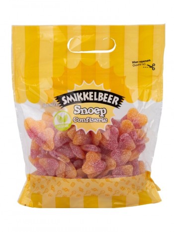 Smikkelbeer Peach Hearts Fruit Gum Candy