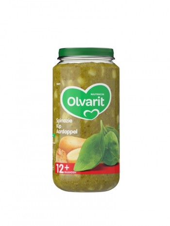 Nutricia Olvarit Spinach Chicken Potato 12+ Mnths