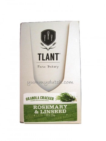 Tlant Granola Cracker Rosemary & Linseed 20x24g