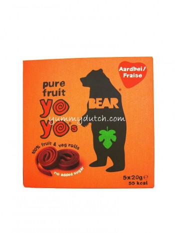 BEAR Yo Yo Fruit Rolls Strawberry